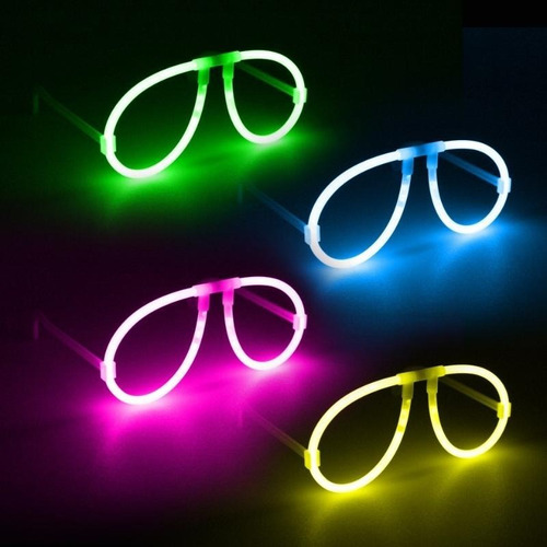 Combo Anteojo Luminoso Neon Party Glow Quimico X 50 Unidades
