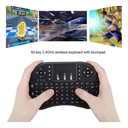 Mini Teclado Inalámbrico Con Panel Táctil, Teclado Portátil