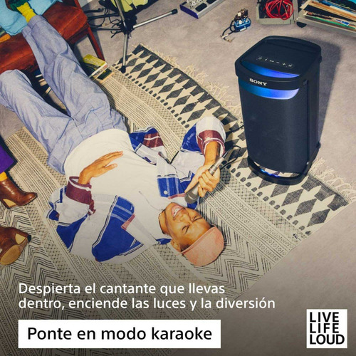 Imagen 11 de 11 de Parlante Sony Serie X SRS-XP500 portátil con bluetooth waterproof negro 220V