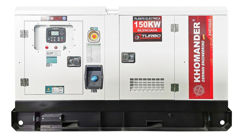 Generador Petrolero Encapsulado 150kw Trifasico - Khomander