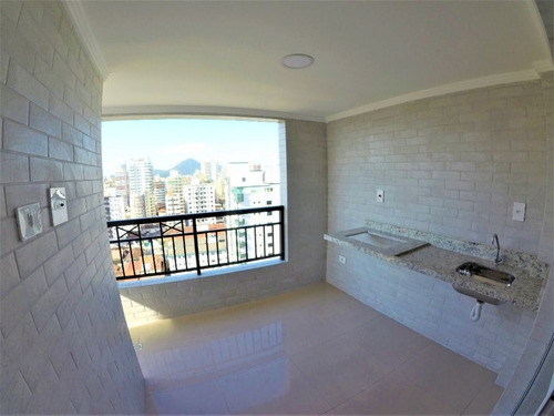 Imagem 10 de 30 de Apartamento Alto Padrão Com 2 Dormitórios Para Alugar Pacote, 80 M² Por R$ 2.900/mês - Guilhermina - Praia Grande/sp - Ap3672