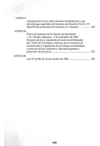 Derechos Reales De Habitacion Y Uso Del Conyuge Superstite - (Usado)