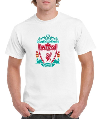 Playera Liverpool Logo Champions