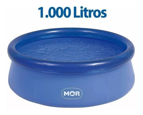 Piscina Inflavel Infantil Criança Diversão 1000 Litros - Mor