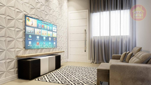 Sobrado À Venda, 44 M² Por R$ 210.000,00 - Ocian - Praia Grande/sp - So0638