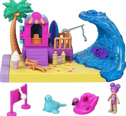 Polly Pocket ¡lista Para La Fiesta! Pack Fabuloso