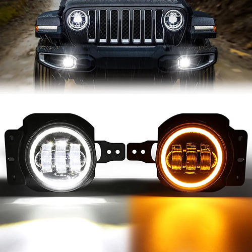 Halógenos Luces Antiniebla Led De 4  Para Jeep