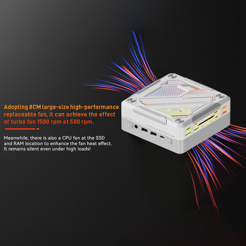 Pc De Escritorio Mini Mini Computer 8 Núcleos 16 Hilos Rgb