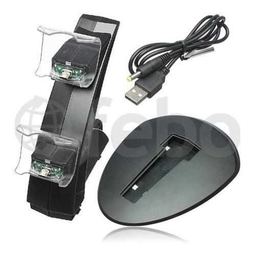 Imagen 2 de 7 de Base Doble Dock Cargador Para Joystick De Xbox One