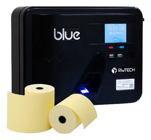 comprar Relógio Ponto Digital Biométrico Com Bobina Homologado Nf