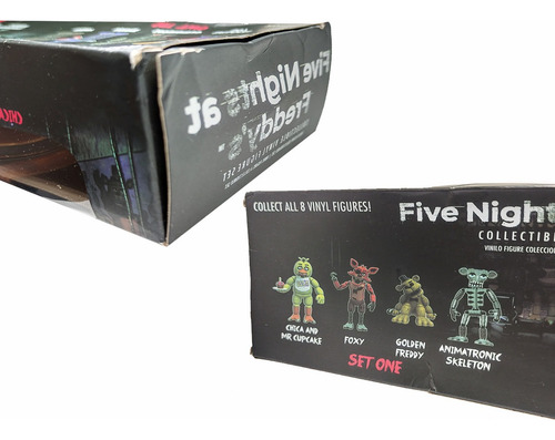 Five Nights At Freddys 4 Figuras Set En Caja Juguete Foxy