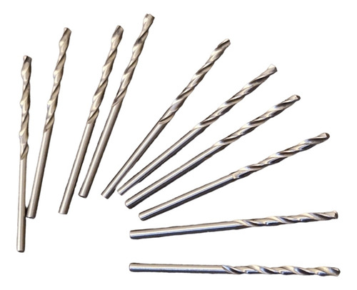 10 Mechas Acero Rápido Hss Essamet 2,75mm Essamet