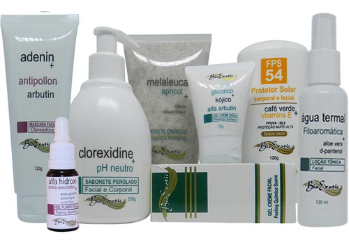 Kit Clareamento Facial  Todos Os Tipos De Peles Bioexotic