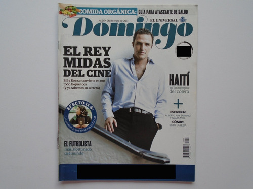 Billy Rovzar Revista Domingo No.56 El Universal 