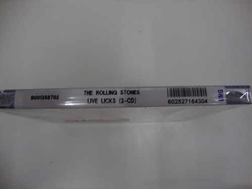 Cd Duplo - Rolling Stones - Live Licks - Importado, Lacrado