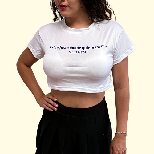 Crop Tops Deportivos Mujer Kit De 3 Playeras Para Gym Multicolor Unitalla