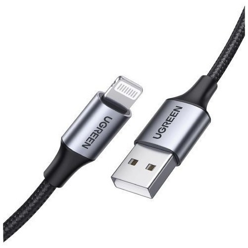 Cable Usb Mfi Lightning Ugreen Carga Rapida 2.4a Nlyon