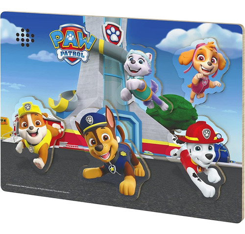Rompecabezas Con Sonido Paw Patrol, Envío Gratis.