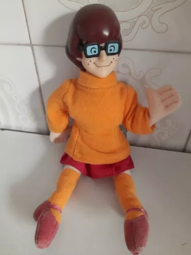 Boneca Antiga Velma Personagem Scooby Doo Cartoon Coleção