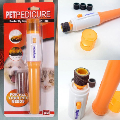 Lima De Uñas Para Perros Y Gatos Pet Pedicure Incluye Bateri