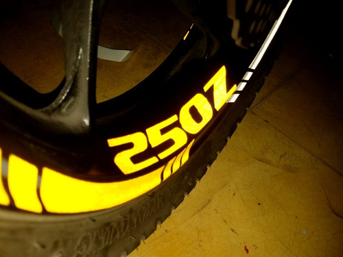 Calcomanias Stikers Italika 250z Reflejantes Rin 17