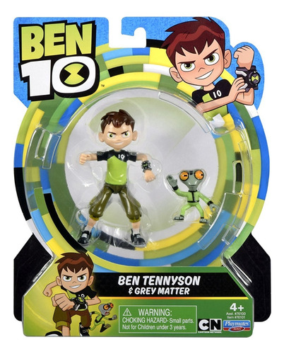 Ben 10 Ben Tennyson y Grey Matter 12cm