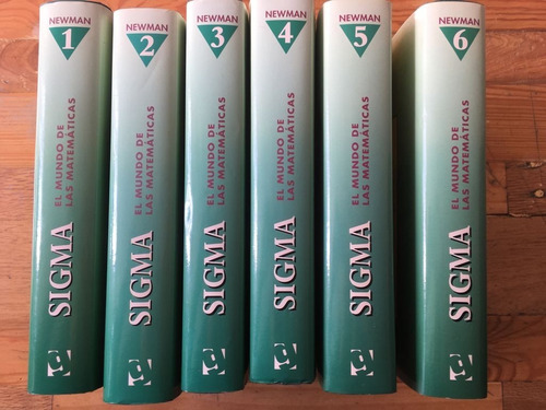 Colección Sigma: El Mundo De Las Matemáticas (6 Tomos)