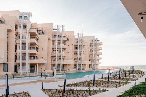 Departamento En Venta Merida, Playa Telchac, Modelo Amura, Entrega Inmediata.
