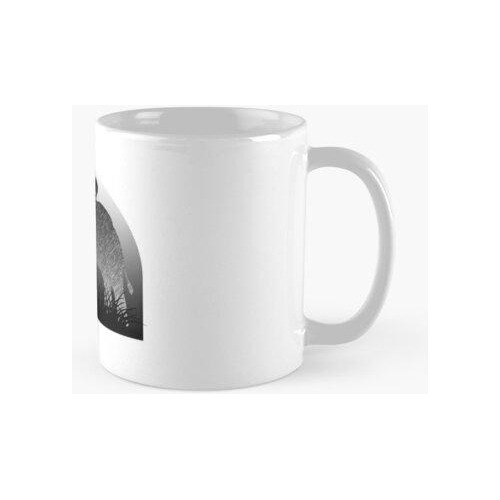 Taza Logotipo De Elefante En Un Campo Gris Calidad Premium