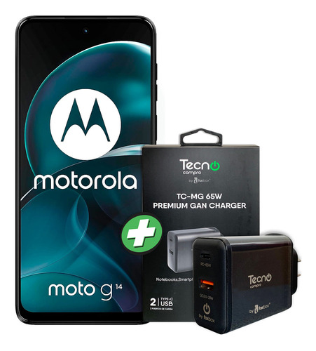 Motorola G14 128gb + Cargador