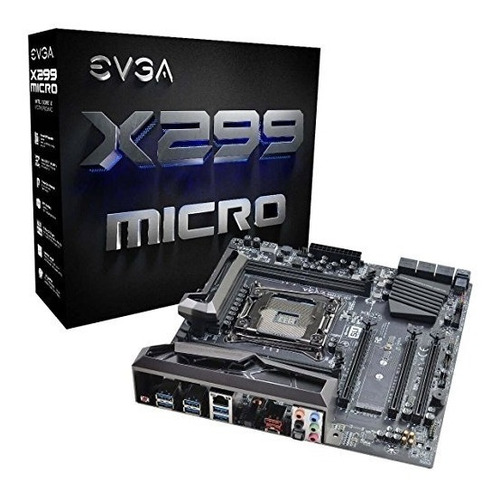 Evga X299 Micro, Lga 2066, Intel X299, Sata 6 Gb / S, Usb 3.