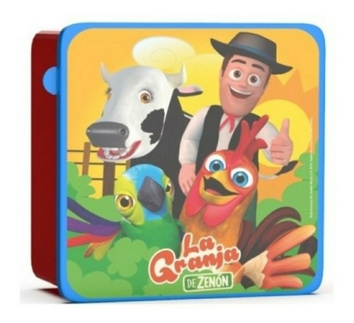 Caja Sandwich La Granja De Zenon Vianda Infantil 