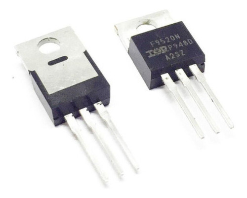 Transistor Fet Mosfet Irf9520 (6 Peças) Rf9520 F9520 9520