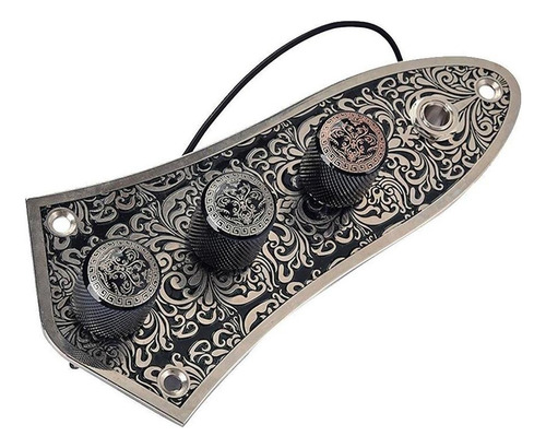Placa Controladora Para O Circuito De Baixo Para Jazz Bass