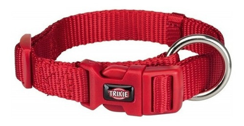 Collar Para Perros 35 A 55 Cm Regulable Trixie Ajustable M-l Color Rojo basico