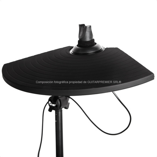 Imagen 6 de 10 de Bateria Electronica 5 Cuerpos Platos Doble Zona Mesh 8 Pads