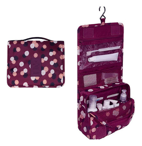 Bolsa Mala De Viagem  Organizar Necessaire Mochila Roxo