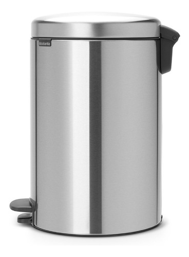 Bote Basura Con Pedal Newi Acero Inoxidable 20 L Brabantia Color Gris