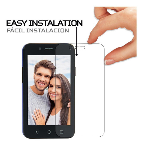 Protector Mica Pantalla Para Rinno Telecom Fusion R400