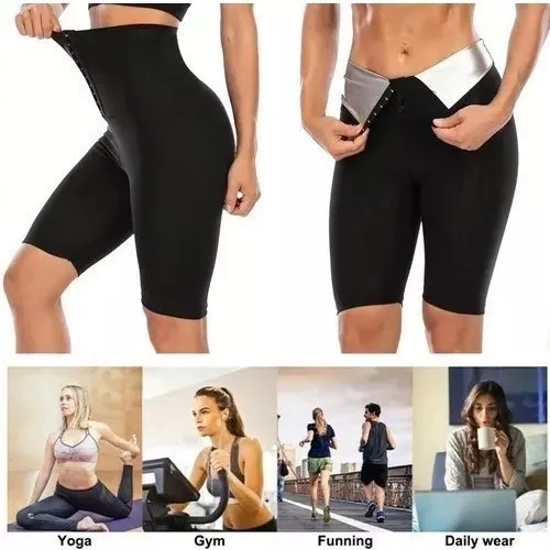 Calças Para Mulheres Leggings Sauna Faja Reductora Sport