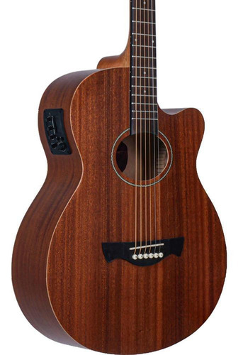 Violão eletroacústica Tagima Dallas Mahogany para destros natural mate