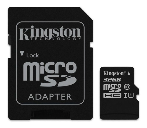 Cartão de memória Kingston SDC10G2 com adaptador SD 32GB