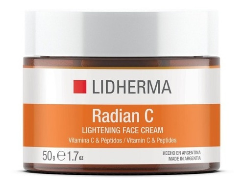 Radian C Lightening Face Cream Lidherma Hialuronico & Vit C