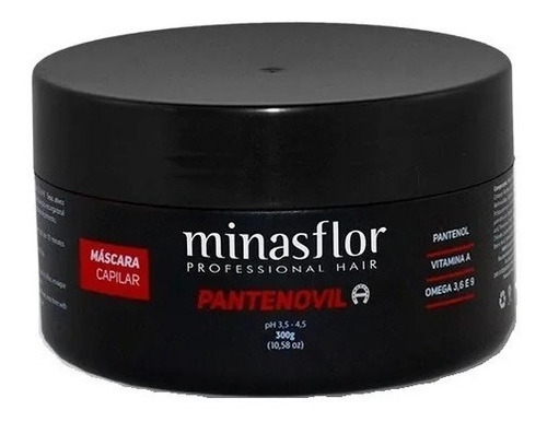 Máscara Pantenovil Fortalecimento 300g Minasflor