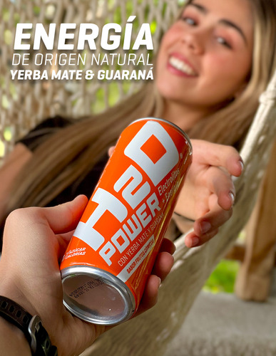 Bebida Energética H2o Power Sabores Mixto 24 Pack Con 355 Ml