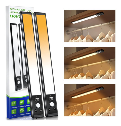 Luces Led Recargables Con Sensor De Movimiento Para Gabinete