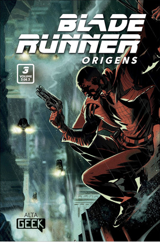 Blade Runner - origens - vol.3, de Marco Fernando; Lesko. Editora ALTA GEEK - ALTA BOOKS, capa mole, edição unica em português