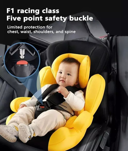 Autoasiento Para Carro Silla De Bebe Seguridad 9m A 11 Años