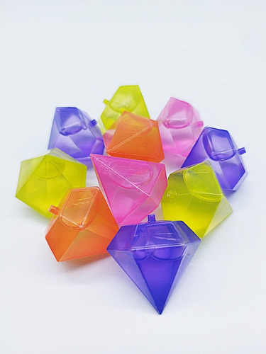 10 Cubos De Gelo Artificial Colorido Reutilizável