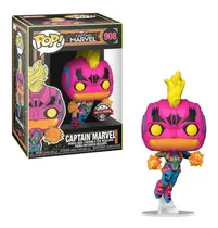 Comprar Capitana Marvel Sp Edit Black Light Funko Pop 908 Wabro